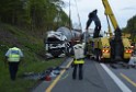 VU Gefahrgut LKW umgestuerzt A 4 Rich Koeln Hoehe AS Gummersbach P542